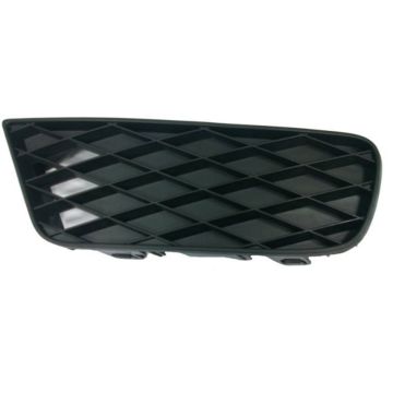 Bumper Insert Front Right Outer Grille Matte Black CAPA for Honda Civic Hybrid-L Hybrid 2009-2011