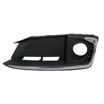 Bumper Insert Front Right w/Fog Lamps for Honda Civic Sedan Coupe EX EX-L Touring 2019-2021