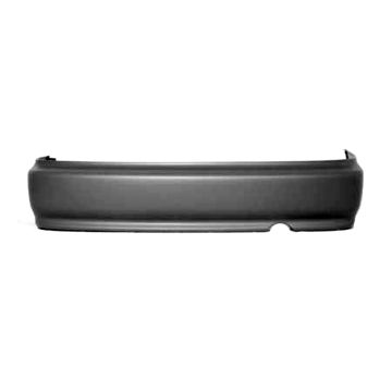 Bumper Cover Rear Primed Canada/USA Built CAPA for Honda Civic Sedan Coupe 1999-2000