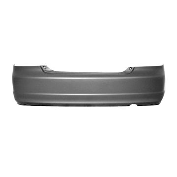 Bumper Cover Rear Primed CAPA for Honda Civic Coupe 2001-2003