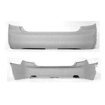 Bumper Cover Rear Primed for Honda Accord 2003-2005