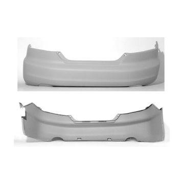 Bumper Cover Rear Primed CAPA for Honda Accord Coupe 2003-2005