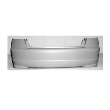 Bumper Cover Rear Primed USA/Japan Built CAPA for Honda Civic LX EX GX DX Value Package Si Hybrid HX SiR LX Special Edition EX Special Edition Reverb 2004-2005