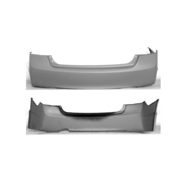 Bumper Cover Rear Primed for Honda Civic Hybrid LX EX GX DX EXS LXS EX-L DX-G Hybrid-L Sport LX-S 2006-2011