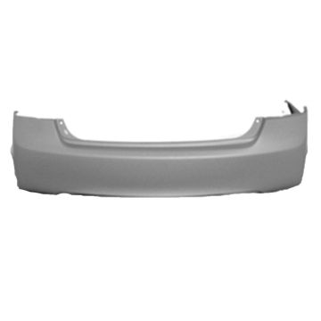 Bumper Cover Rear Primed CAPA for Honda Civic Hybrid LX EX GX DX EXS LXS EX-L DX-G Hybrid-L Sport LX-S 2006-2011