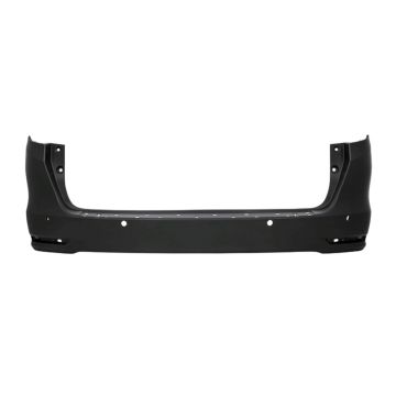 Bumper Cover Rear w/Park Assist Primed CAPA for Honda Odyssey Elite Touring Black Edition 2018-2024