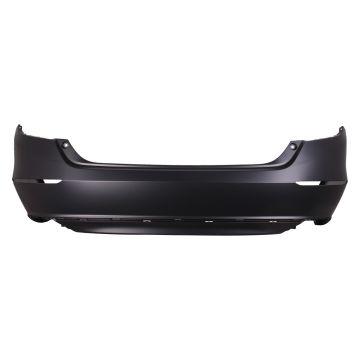 Bumper Cover Rear w/o Park Assist Primed CAPA for Honda Accord Hybrid LX Sport SE Hybrid Sport 2018-2022