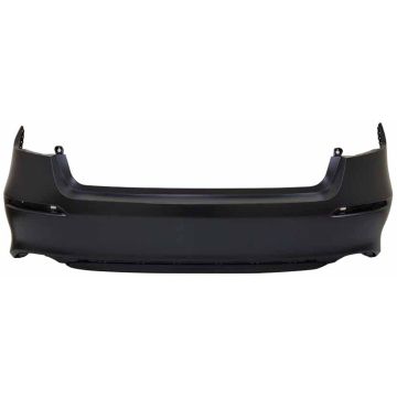 Bumper Cover Rear w/o Parking Sensors Primed for Honda Civic Sedan LX Sport EX Si 2022-2024