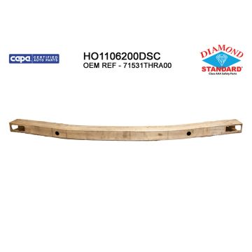 Bumper Cover Reinforcement Rear Aluminum CAPA for Honda Odyssey 2018-2025