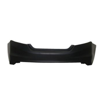 Bumper Cover Rear Upper Primed for Honda Civic Coupe 2012-2013