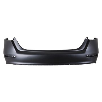 Bumper Cover Rear Upper w/o Parking Sensors Primed CAPA for Honda Accord Hybrid Sport-L Hybrid Sport LX EX 2023-2024