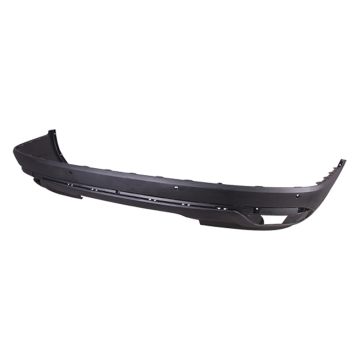 Bumper Cover Rear Lower w/Chrome Strip Textured for Honda Pilot Touring Elite 2016-2018
