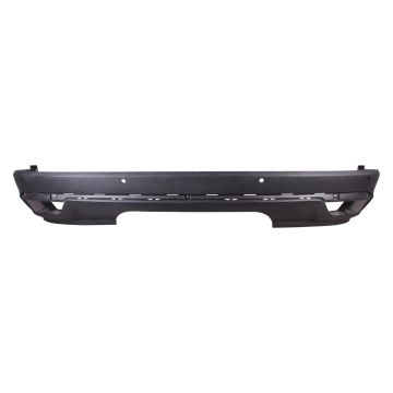 Bumper Cover Rear Lower w/Chrome Strip Textured CAPA for Honda Pilot Touring Elite 2016-2018
