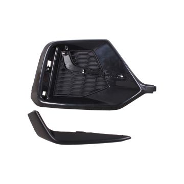 Bumper Insert Rear Left Outer Grille CAPA for Honda Civic Hatchback 2020-2021
