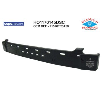 Bumper Impact Absorber Rear CAPA for Honda Civic Sedan 2013-2015