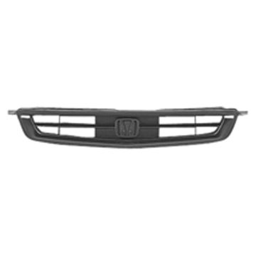 Grille Assembly w/Surround Molding for Honda Civic Coupe Hatchback EX CX DX HX 1996-1998