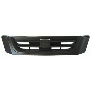 Grille Assembly Matte Black w/Painted Molding for Honda CR-V 1997-2001