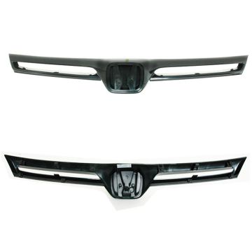 Grille Assembly Black for Honda Civic LX EX EXS LXS GX DX Hybrid MUGEN Si EX-L DX-G 2006-2008