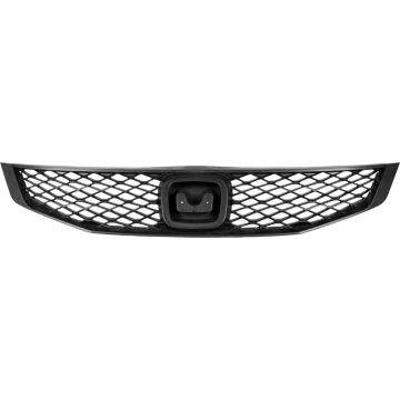 Grille Assembly CAPA for Honda Civic Coupe 2009-2011