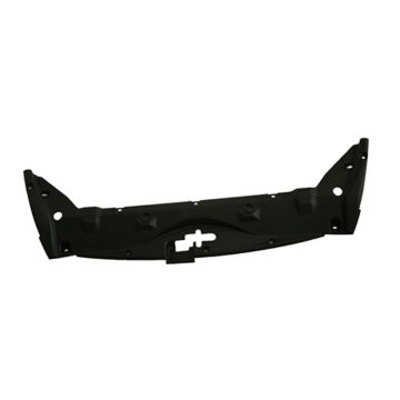 Grille Bracket Grill Support/Radiator Cover Assembly Matte-Black for Honda Accord 2003-2007