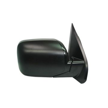 Door Mirror Assembly Right Power Non-Heated w/o Turn Signal Lamps Textured Black for Honda Pilot 2009-2015