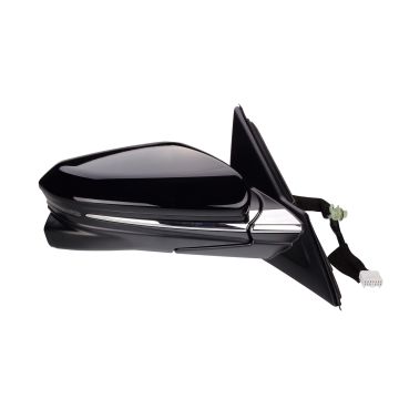 Door Mirror Assembly Right Power Heated w/Side View Camera w/Signal Lamp w/Cover for Honda Civic 2016