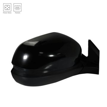 Door Mirror Assembly Right w/o Signal Lamp Heated Convex for Honda Pilot Ridgeline