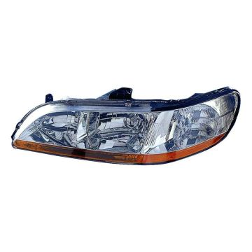 Headlight Assembly Composite Left Combination Lamp CAPA for Honda Accord 2001-2002