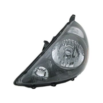 Headlight Assembly Composite Left Night Hawk Black Code B92P for Honda Fit 2007-2008