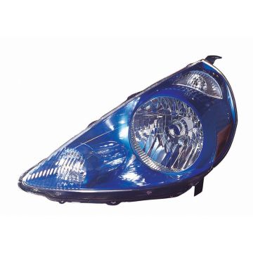 Headlight Assembly Composite Left Vivid Blue Code B520P CAPA for Honda Fit 2007-2008