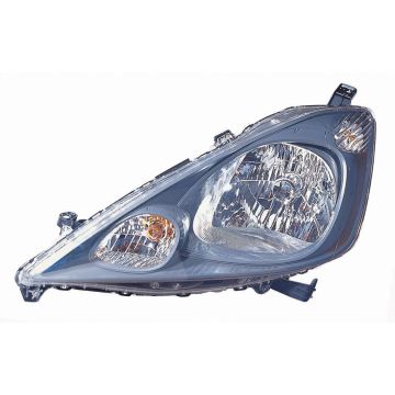 Headlight Assembly Composite Left CAPA for Honda Fit LX Base DX DX-A 2009-2014