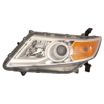 Headlight Assembly Composite Left Halogen CAPA for Honda Odyssey 2011-2013