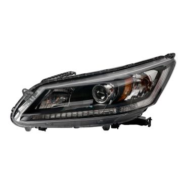 Headlight Assembly Composite Left Halogen for Honda Accord Sedan LX Sport EX EX-L 2013-2015