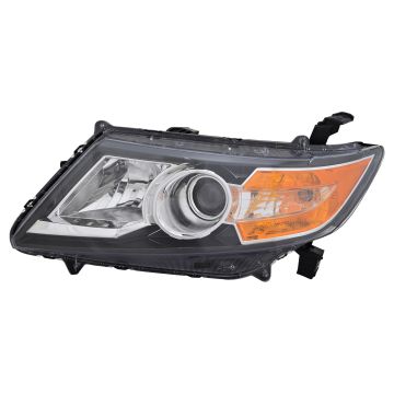 Headlight Assembly Composite Left HID CAPA for Honda Odyssey 2014-2017