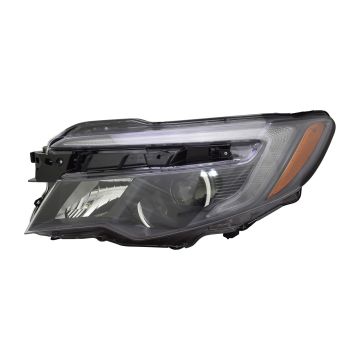 Headlight Assembly Composite Left LED w/Halogen High Beam w/Auto Dimming for Honda Passport Pilot Ridgeline