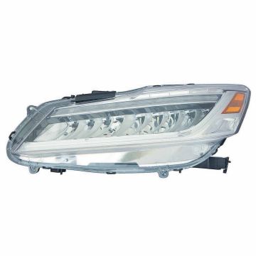 Headlight Assembly Composite Left LED for Honda Accord Sedan 2016-2017