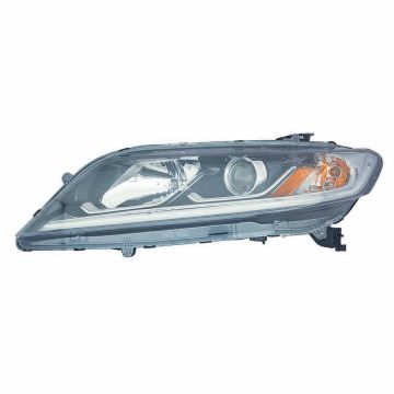 Headlight Assembly Composite Left Halogen for Honda Accord Coupe LX-S 2016-2017