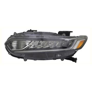 Headlight Assembly Composite Left Halogen High Beam CAPA for Honda Accord LX Sport Plus Sport EX EX-L Hybrid EX-L Hybrid EX Hybrid SE Sport SE 2018-2022