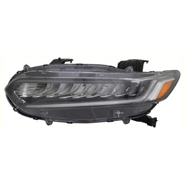 Headlight Assembly Composite Left LED High Beam CAPA for Honda Accord Touring 2018-2020
