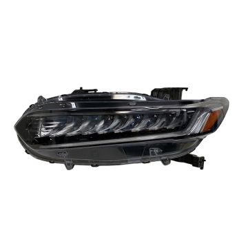 Headlight Assembly Composite Left LED High Beam CAPA for Honda Accord Hybrid EX-L Hybrid Touring Hybrid EX Hybrid 2018-2020