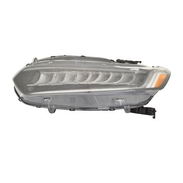 Headlight Assembly Composite Left CAPA for Honda Accord EX-L Hybrid EX-L Hybrid Touring Hybrid EX Touring 2021-2022