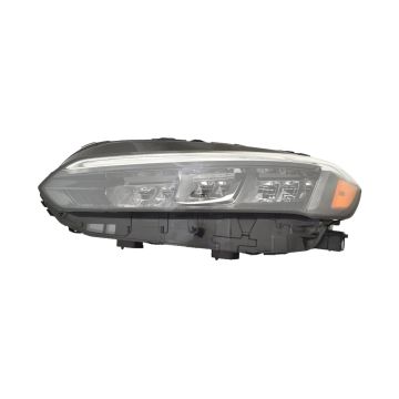 Headlight Assembly Composite Left for Honda Civic Sedan LX EX 2022-2024