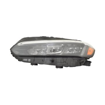 Headlight Assembly Composite Left CAPA for Honda Civic Sedan LX EX 2022-2024