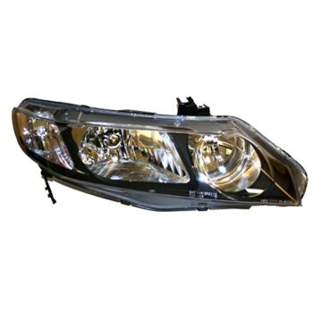 Headlight Assembly Composite Right for Honda Civic Hybrid Hybrid-L 2006-2011