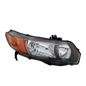 Headlight Assembly Composite Right for Honda Civic Coupe 2006-2009