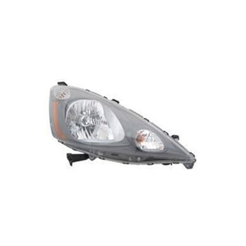 Headlight Assembly Composite Right for Honda Fit LX Base DX DX-A 2009-2014