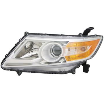Headlight Assembly Composite Right Halogen for Honda Odyssey 2011-2013