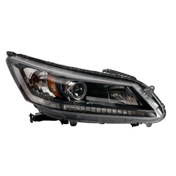 Headlight Assembly Composite Right Halogen for Honda Accord Sedan LX Sport EX EX-L 2013-2015