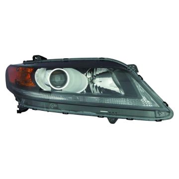 Headlight Assembly Composite Right Halogen for Honda Accord Coupe 2013-2015
