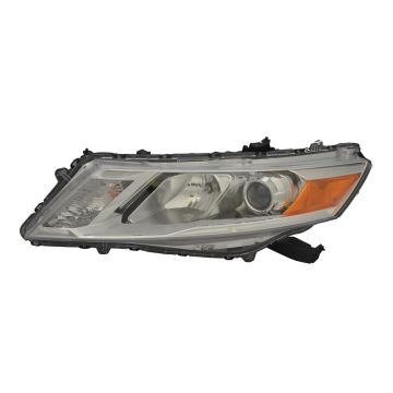 Headlight Assembly Composite Right Halogen CAPA for Honda Crosstour 2013-2015